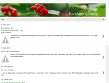 Tablet Screenshot of florafarmginseng.blogspot.com