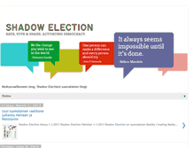 Tablet Screenshot of eduskuntavaalikone.blogspot.com