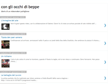 Tablet Screenshot of congliocchidibeppe.blogspot.com