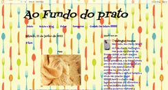 Desktop Screenshot of aofundodoprato.blogspot.com