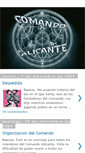 Mobile Screenshot of comandoalicante.blogspot.com