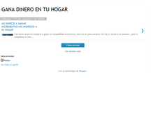 Tablet Screenshot of ganadineroleyendotucompu.blogspot.com