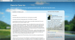 Desktop Screenshot of daretocareblog.blogspot.com