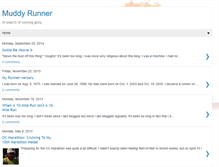 Tablet Screenshot of muddyrunner.blogspot.com