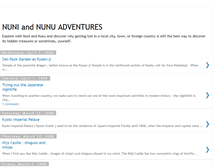 Tablet Screenshot of nuniadventures.blogspot.com