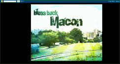 Desktop Screenshot of blessbackmacon.blogspot.com