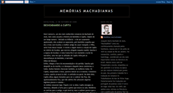 Desktop Screenshot of memoriasmachadianas.blogspot.com