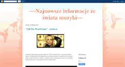 Desktop Screenshot of muzykalna-mania.blogspot.com