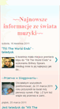 Mobile Screenshot of muzykalna-mania.blogspot.com