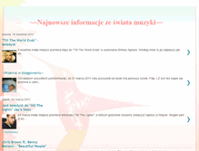 Tablet Screenshot of muzykalna-mania.blogspot.com