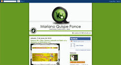 Desktop Screenshot of marianocupe.blogspot.com