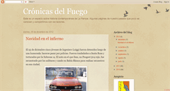 Desktop Screenshot of cronicasdelfuego.blogspot.com