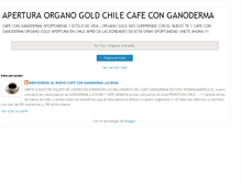 Tablet Screenshot of cafeconganodermaorganico.blogspot.com