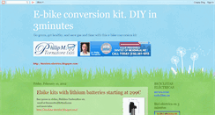 Desktop Screenshot of e-bike-kit.blogspot.com