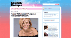 Desktop Screenshot of celebrity-gossipz.blogspot.com