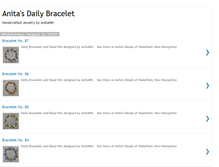 Tablet Screenshot of dailybracelet.blogspot.com