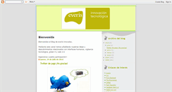 Desktop Screenshot of everis-innovatec.blogspot.com