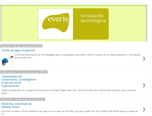 Tablet Screenshot of everis-innovatec.blogspot.com