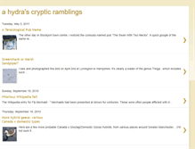 Tablet Screenshot of hydrascrypticramblings.blogspot.com