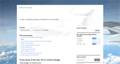 Desktop Screenshot of fbairlinemanager.blogspot.com