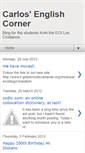 Mobile Screenshot of carlosenglishcorn.blogspot.com