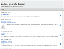 Tablet Screenshot of carlosenglishcorn.blogspot.com