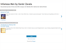 Tablet Screenshot of infamousmen.blogspot.com