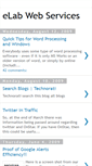 Mobile Screenshot of elabwebservices.blogspot.com