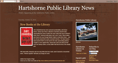 Desktop Screenshot of hartshornepubliclibrary.blogspot.com