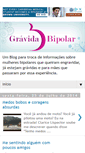 Mobile Screenshot of gravidaebipolar.blogspot.com