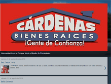 Tablet Screenshot of cardenasbr.blogspot.com