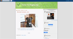 Desktop Screenshot of farkasthebloggingdog.blogspot.com