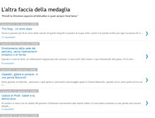 Tablet Screenshot of laltrafacciadellamedaglia.blogspot.com