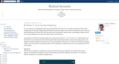 Desktop Screenshot of mainulhossain.blogspot.com