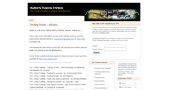 Desktop Screenshot of marketstradingsystems.blogspot.com