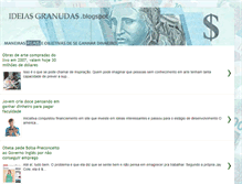 Tablet Screenshot of ideiasgranudas.blogspot.com