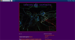 Desktop Screenshot of indiosdelespiritu.blogspot.com