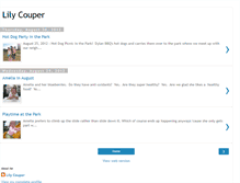 Tablet Screenshot of lilycouper.blogspot.com