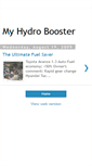 Mobile Screenshot of myhydrobooster.blogspot.com