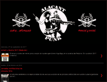 Tablet Screenshot of alacantpunk.blogspot.com