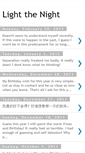 Mobile Screenshot of lighttonight.blogspot.com