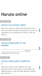 Mobile Screenshot of onlinenarutoshippuuden.blogspot.com