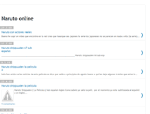 Tablet Screenshot of onlinenarutoshippuuden.blogspot.com