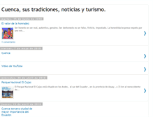 Tablet Screenshot of cuencanoticias.blogspot.com