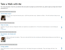 Tablet Screenshot of lillian-takeawalkwithme.blogspot.com