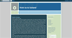 Desktop Screenshot of nz2iceland.blogspot.com