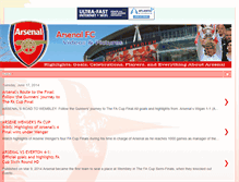 Tablet Screenshot of my-arsenalfc.blogspot.com