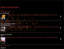 Tablet Screenshot of denvereats.blogspot.com