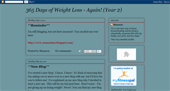 Desktop Screenshot of my365dayweightloss.blogspot.com