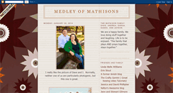 Desktop Screenshot of medleyofmathisons.blogspot.com